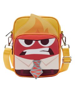 LOUNGEFLY Disney Pixar Inside Out Anger Cosplay Torba za pasošSo cheap