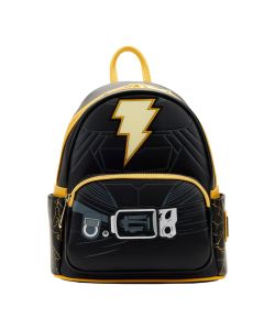 LOUNGEFLY DC Comics Black Adam Light Up Cosplay Mini ranacSo cheap