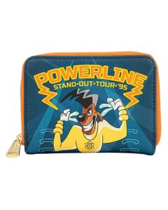 LOUNGEFLY Disney Goofy Movie Powerline All Access Pass Zip Around NovčanikSo cheap