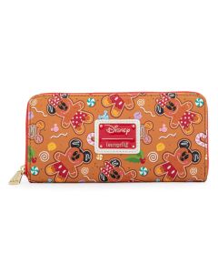 LOUNGEFLY Disney Ginger Bread AOP Zip Around NovčanikSo cheap