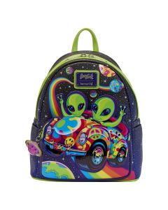 LOUNGEFLY Lisa Frank Cosmic Alien Ride Mini RanacSo cheap